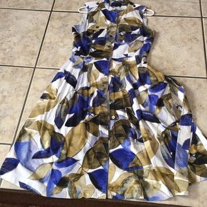 XSOLDX Stylish pleated belted dress with pockets